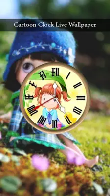 Cartoon Clock Live Wallpaper android App screenshot 3